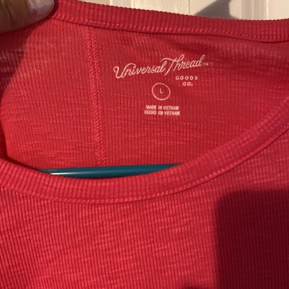 Hot pink long sleeve top - Picture 2 of 3